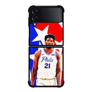JOEL EMBIID PHILADELPHIA SIXERS 2 Samsung Galaxy Z Flip 4 Case Cover