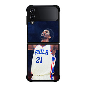 JOEL EMBIID PHILADELPHIA SIXERS Samsung Galaxy Z Flip 4 Case Cover JOEL EMBIID PHILADELPHIA SIXERS Samsung Galaxy Z Flip 4 Case Cover