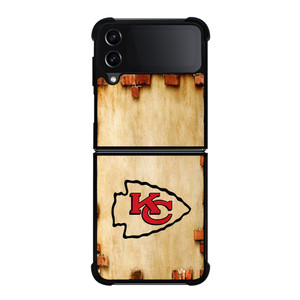 KANSAS CITY CHIEFS NFL FOOTBALL BRICKED Samsung Galaxy Z Flip 4 Case Cover