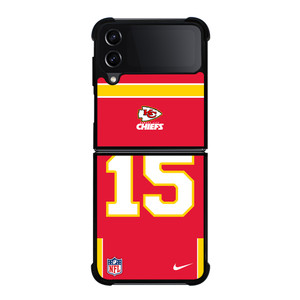 KANSAS CITY CHIEFS PATRICK MAHOMES 15 NFL NIKE Samsung Galaxy Z Flip 4 Case Cover KANSAS CITY CHIEFS PATRICK MAHOMES 15 NFL NIKE Samsung Galaxy Z Flip 4 Case Cover