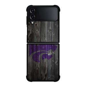 KANSAS CITY WILDCATS WOODEN LOGO Samsung Galaxy Z Flip 4 Case Cover KANSAS CITY WILDCATS WOODEN LOGO Samsung Galaxy Z Flip 4 Case Cover
