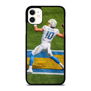 JUSTIN HERBERT 10 LOS ANGELES CHARGERS NFL FOOTBALL iPhone 11 Case Cover
