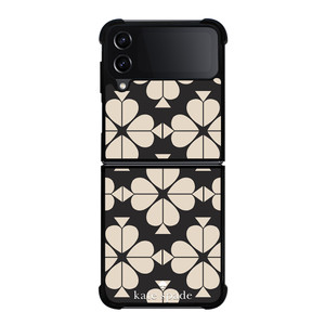 KATE SPADE JACQUARD CREAM Samsung Galaxy Z Flip 4 Case Cover KATE SPADE JACQUARD CREAM Samsung Galaxy Z Flip 4 Case Cover