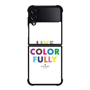 KATE SPADE LIVE COLOR FULLY Samsung Galaxy Z Flip 4 Case Cover