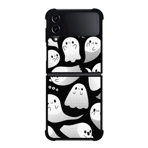 KAWAII GHOST FACE Samsung Galaxy Z Flip 4 Case Cover KAWAII GHOST FACE Samsung Galaxy Z Flip 4 Case Cover