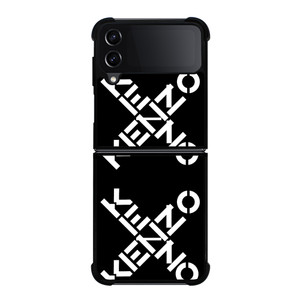 KENZO PARIS X LOGO Samsung Galaxy Z Flip 4 Case Cover KENZO PARIS X LOGO Samsung Galaxy Z Flip 4 Case Cover