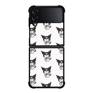 KUROMI CAT ANIME PATTERN Samsung Galaxy Z Flip 4 Case Cover