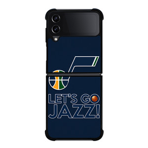 LETS GO UTAH JAZZ NBA BASKETBALL Samsung Galaxy Z Flip 4 Case Cover LETS GO UTAH JAZZ NBA BASKETBALL Samsung Galaxy Z Flip 4 Case Cover