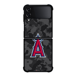 LOS ANGELES ANGELS BASEBALL BLACK CAMO Samsung Galaxy Z Flip 4 Case Cover