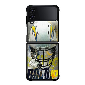 LOS ANGELES CHARGERS FOOTBALL BOLT UP Samsung Galaxy Z Flip 4 Case Cover LOS ANGELES CHARGERS FOOTBALL BOLT UP Samsung Galaxy Z Flip 4 Case Cover