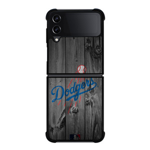 LOS ANGELES DODGERS BASEBALL MLB WOOD Samsung Galaxy Z Flip 4 Case Cover