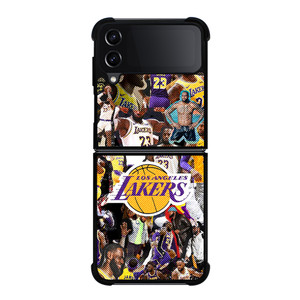 LOS ANGELES LAKERS LEBRON JAMES NBA BASKETBALL Samsung Galaxy Z Flip 4 Case Cover