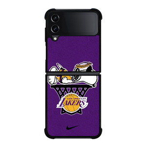 LOS ANGELES LAKERS NIKE SNOOPY Samsung Galaxy Z Flip 4 Case Cover LOS ANGELES LAKERS NIKE SNOOPY Samsung Galaxy Z Flip 4 Case Cover