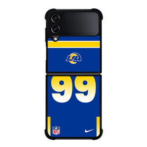 LOS ANGELES RAMS AARON DONALD 99 NFL NIKE Samsung Galaxy Z Flip 4 Case Cover LOS ANGELES RAMS AARON DONALD 99 NFL NIKE Samsung Galaxy Z Flip 4 Case Cover