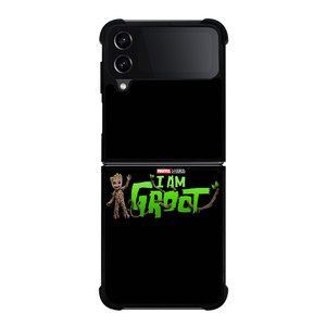 MARVEL I AM GROOT LOGO Samsung Galaxy Z Flip 4 Case Cover