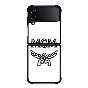MCM WORLDWIDE WHITE Samsung Galaxy Z Flip 4 Case Cover