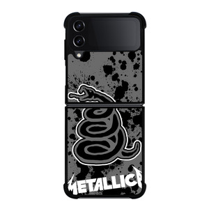 METALLICA BAND BLACK SNAKE Samsung Galaxy Z Flip 4 Case Cover