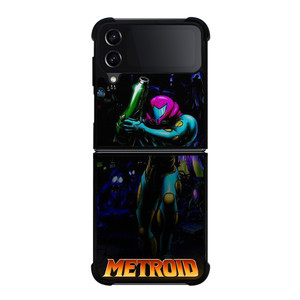 METROID NINTENDO GAMES Samsung Galaxy Z Flip 4 Case Cover METROID NINTENDO GAMES Samsung Galaxy Z Flip 4 Case Cover