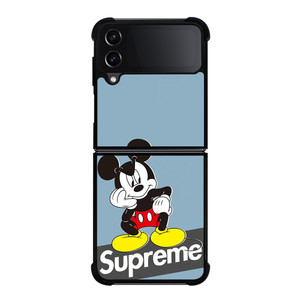 MICKEY MOUSE SUPREME BLUE Samsung Galaxy Z Flip 4 Case Cover MICKEY MOUSE SUPREME BLUE Samsung Galaxy Z Flip 4 Case Cover