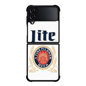 MILLER LITE PILSNER BEER Samsung Galaxy Z Flip 4 Case Cover