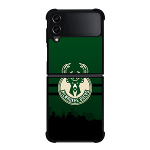 MILWAUKEE BUCKS NBA SKYLINE Samsung Galaxy Z Flip 4 Case Cover
