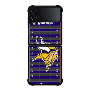 MINNESOTA VIKINGS FOOTBALL FIELD Samsung Galaxy Z Flip 4 Case Cover MINNESOTA VIKINGS FOOTBALL FIELD Samsung Galaxy Z Flip 4 Case Cover