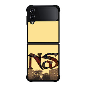 NAS RAPPER LOGO Samsung Galaxy Z Flip 4 Case Cover NAS RAPPER LOGO Samsung Galaxy Z Flip 4 Case Cover