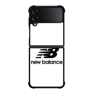 NEW BALANCE WHITE LOGO Samsung Galaxy Z Flip 4 Case Cover