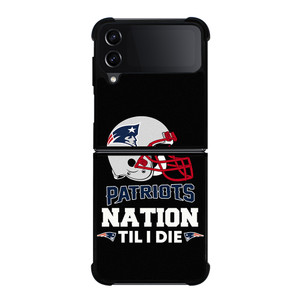 NEW ENGLAND PATRIOTS TIL I DIE Samsung Galaxy Z Flip 4 Case Cover