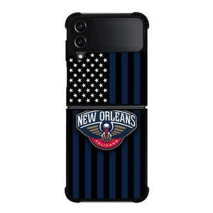 NEW ORLEANS NBA USA FLAG Samsung Galaxy Z Flip 4 Case Cover NEW ORLEANS NBA USA FLAG Samsung Galaxy Z Flip 4 Case Cover