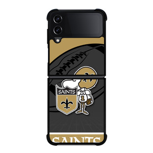 NEW ORLEANS SAINTS NFL TEAM Samsung Galaxy Z Flip 4 Case Cover NEW ORLEANS SAINTS NFL TEAM Samsung Galaxy Z Flip 4 Case Cover
