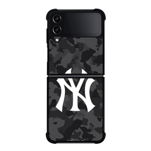 NEW YORK YANKEES BASEBALL BLACK CAMO Samsung Galaxy Z Flip 4 Case Cover NEW YORK YANKEES BASEBALL BLACK CAMO Samsung Galaxy Z Flip 4 Case Cover