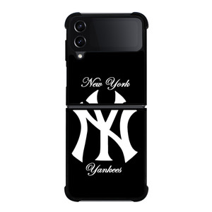 NEW YORK YANKEES CLASSIC LOGO Samsung Galaxy Z Flip 4 Case Cover NEW YORK YANKEES CLASSIC LOGO Samsung Galaxy Z Flip 4 Case Cover