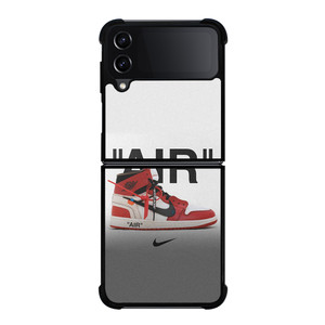NIKE AIR JORDAN OFF WHITE RETRO Samsung Galaxy Z Flip 4 Case Cover