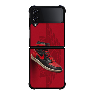 NIKE AIR JORDAN SHOES LOGO Samsung Galaxy Z Flip 4 Case Cover