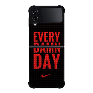 NIKE SWOOSH EVERY DAMN DAY Samsung Galaxy Z Flip 4 Case Cover NIKE SWOOSH EVERY DAMN DAY Samsung Galaxy Z Flip 4 Case Cover