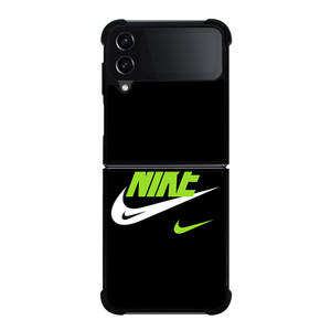 NIKE SWOOSH GREEN Samsung Galaxy Z Flip 4 Case Cover NIKE SWOOSH GREEN Samsung Galaxy Z Flip 4 Case Cover