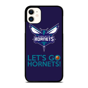 LETS GO CHARLOTTE HORNETS NBA BASKETBALL iPhone 11 Case Cover LETS GO CHARLOTTE HORNETS NBA BASKETBALL iPhone 11 Case Cover