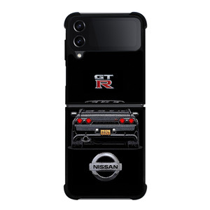NISSAN GTR ILLUSTRATION Samsung Galaxy Z Flip 4 Case Cover NISSAN GTR ILLUSTRATION Samsung Galaxy Z Flip 4 Case Cover
