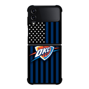OKLAHOMA CITY THUNDERS NBA USA FLAG Samsung Galaxy Z Flip 4 Case Cover OKLAHOMA CITY THUNDERS NBA USA FLAG Samsung Galaxy Z Flip 4 Case Cover