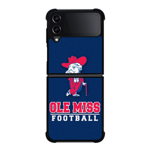 OLE MISS FOOTBALL LOGO Samsung Galaxy Z Flip 4 Case Cover OLE MISS FOOTBALL LOGO Samsung Galaxy Z Flip 4 Case Cover