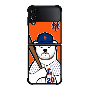 PETE ALONSO POLAR BEAR NEW YORK METS Samsung Galaxy Z Flip 4 Case Cover PETE ALONSO POLAR BEAR NEW YORK METS Samsung Galaxy Z Flip 4 Case Cover