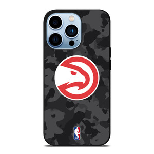 ATLANTA HAWKS BLACK CAMO iPhone 13 Pro Max Case Cover ATLANTA HAWKS BLACK CAMO iPhone 13 Pro Max Case Cover