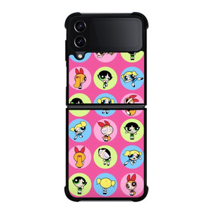 POWERPUFF GIRLS CUTE PATTERN Samsung Galaxy Z Flip 4 Case Cover