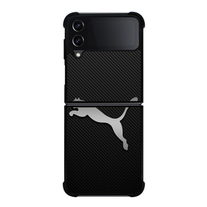 PUMA LOGO CARBON Samsung Galaxy Z Flip 4 Case Cover