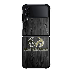 REALTREE WOODEN LOGO Samsung Galaxy Z Flip 4 Case Cover REALTREE WOODEN LOGO Samsung Galaxy Z Flip 4 Case Cover