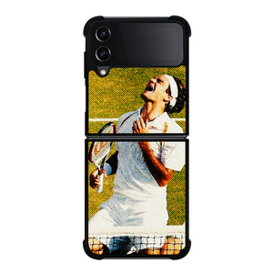 ROGER FEDERER TENNIS Samsung Galaxy Z Flip 4 Case Cover ROGER FEDERER TENNIS Samsung Galaxy Z Flip 4 Case Cover