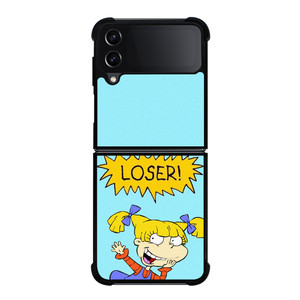 RUGRATS ANGELICA LOSER Samsung Galaxy Z Flip 4 Case Cover RUGRATS ANGELICA LOSER Samsung Galaxy Z Flip 4 Case Cover