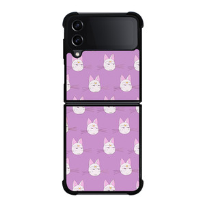 SAILOR MOON CAT CUTE PATTERN Samsung Galaxy Z Flip 4 Case Cover SAILOR MOON CAT CUTE PATTERN Samsung Galaxy Z Flip 4 Case Cover