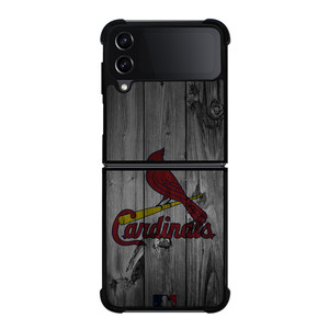 SAINT LOUIS CARDINALS BASEBALL MLB WOOD LOGO Samsung Galaxy Z Flip 4 Case Cover SAINT LOUIS CARDINALS BASEBALL MLB WOOD LOGO Samsung Galaxy Z Flip 4 Case Cover